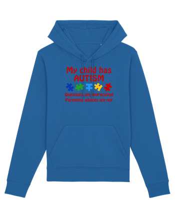 Autism Parent Royal Blue