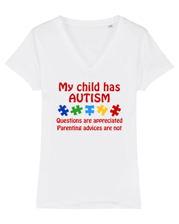 Autism Parent White