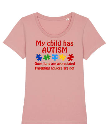 Autism Parent Canyon Pink