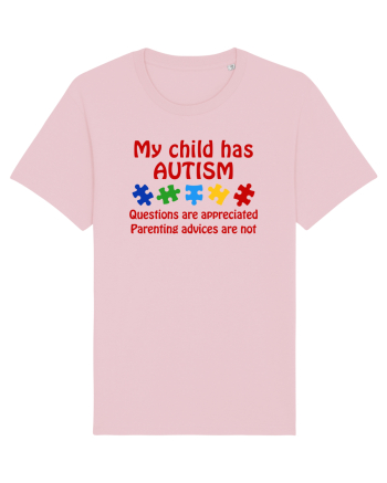 Autism Parent Cotton Pink