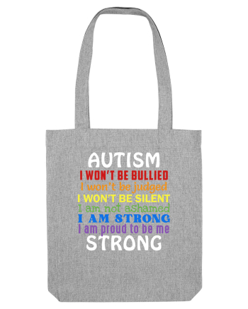 Autism Strong Heather Grey