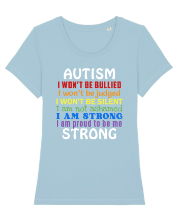 Autism Strong Sky Blue