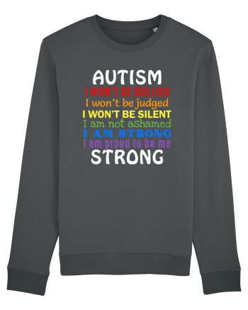Autism Strong Anthracite