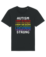 Autism Strong Tricou mânecă scurtă Unisex Rocker