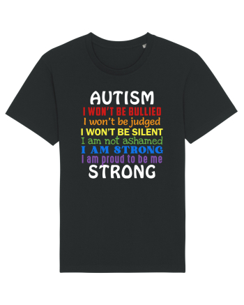 Autism Strong Black