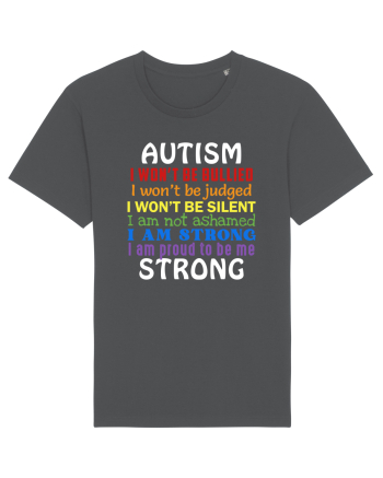Autism Strong Anthracite