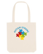 Autism Strong Sacoșă textilă