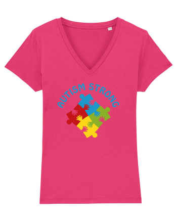 Autism Strong Raspberry