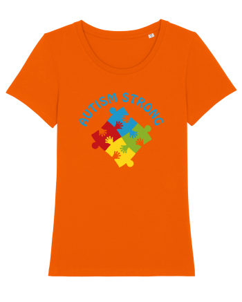 Autism Strong Bright Orange