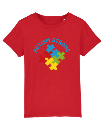 Autism Strong Red