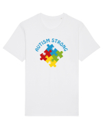 Autism Strong Tricou mânecă scurtă Unisex Rocker