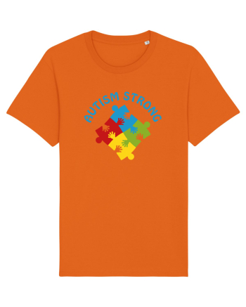 Autism Strong Bright Orange