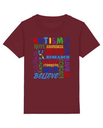 Autism Burgundy