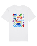 Autism Tricou mânecă scurtă Unisex Rocker
