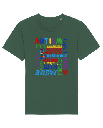 Autism Bottle Green