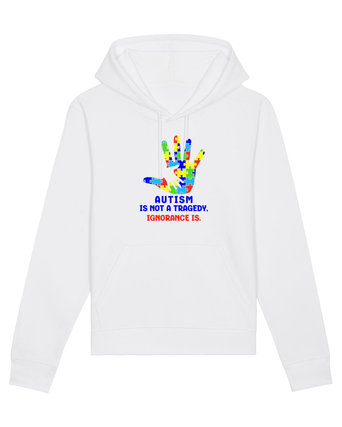 Hanorac Unisex Drummer White