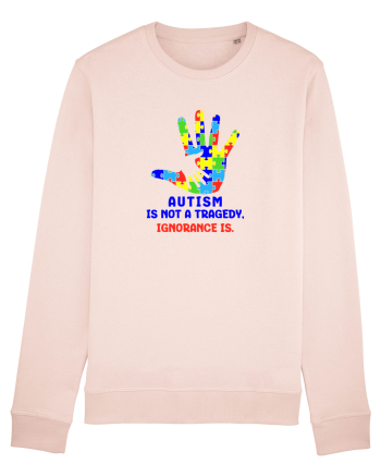 Autism is not a tragedy Candy Pink