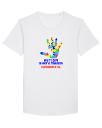 Autism is not a tragedy Tricou mânecă scurtă guler larg Bărbat Skater