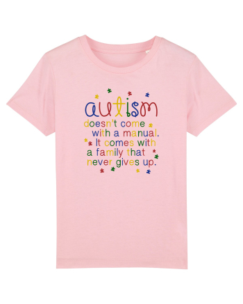 Autism  Cotton Pink
