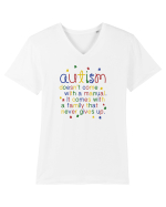 Autism  Tricou mânecă scurtă guler V Bărbat Presenter