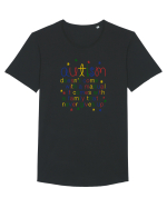 Autism  Tricou mânecă scurtă guler larg Bărbat Skater