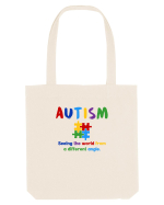 AUTISM   Sacoșă textilă