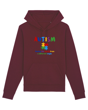 AUTISM   Burgundy
