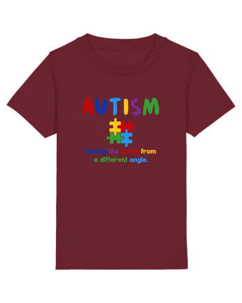 AUTISM   Burgundy