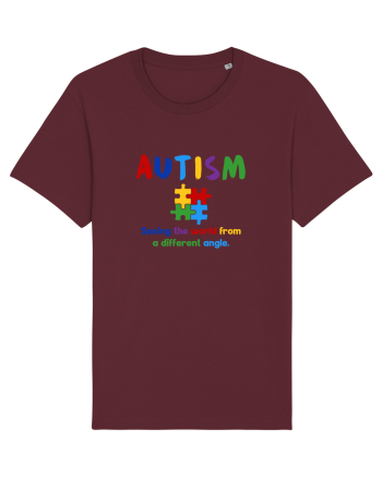 AUTISM   Burgundy