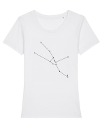 Zodia şi constelaţia Taurului Tricou mânecă scurtă guler larg fitted Damă Expresser