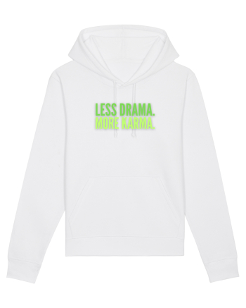 Lees Drama.More Karma. White