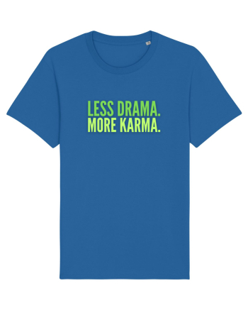 Lees Drama.More Karma. Royal Blue