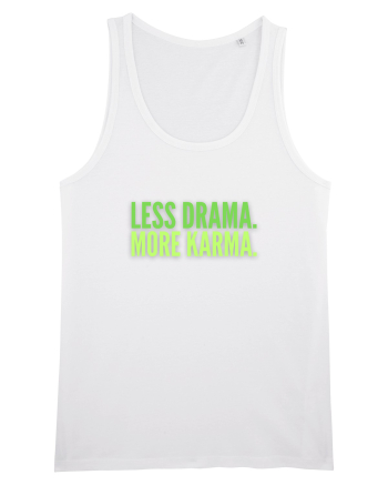 Lees Drama.More Karma. White