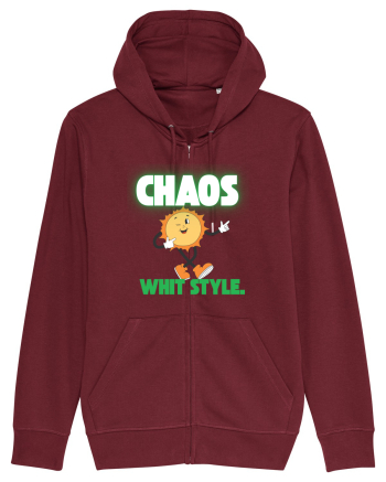 Chaos whit style Burgundy