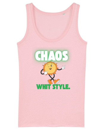 Chaos whit style Cotton Pink