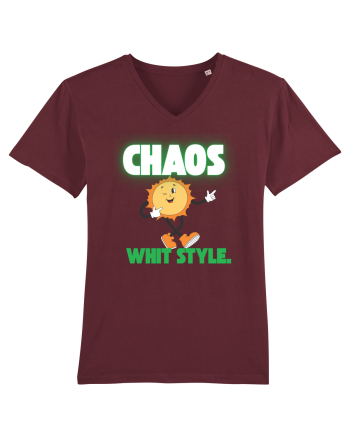 Chaos whit style Burgundy
