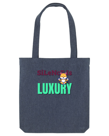 Silence is Luxury Midnight Blue