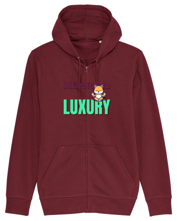 Silence is Luxury Burgundy