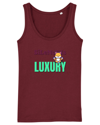 Silence is Luxury Burgundy