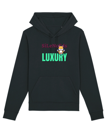 Silence is Luxury Black