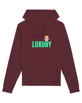 Silence is Luxury Burgundy