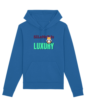 Silence is Luxury Royal Blue