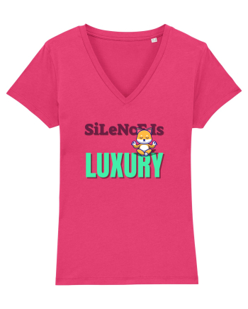 Silence is Luxury Raspberry