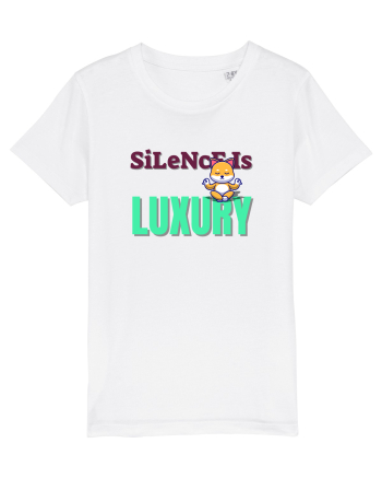 Silence is Luxury White