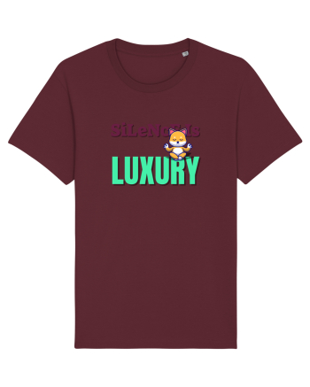 Silence is Luxury Burgundy