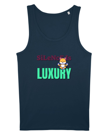 Silence is Luxury Navy