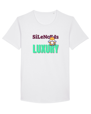 Silence is Luxury White