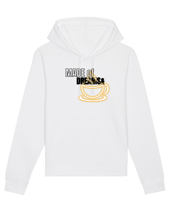 Made of dreams&Coffee  White