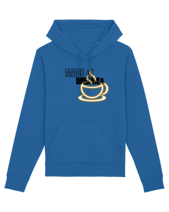 Made of dreams&Coffee  Royal Blue