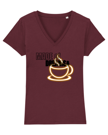 Made of dreams&Coffee  Burgundy